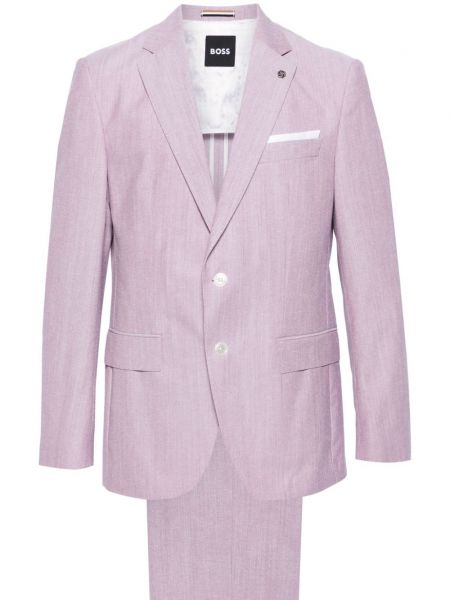 Anzug Boss pink