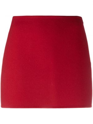 Vlněné přiléhavé sukně Ermanno Scervino červené