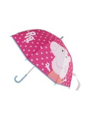 Lietussargs Peppa Pig rozā