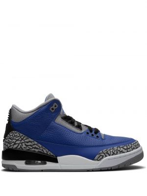 Sneakerși Jordan 3 Retro albastru