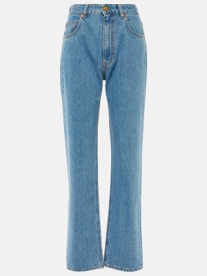 High waist straight jeans Blazé Milano blau