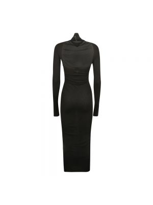 Sukienka midi Nanushka czarna