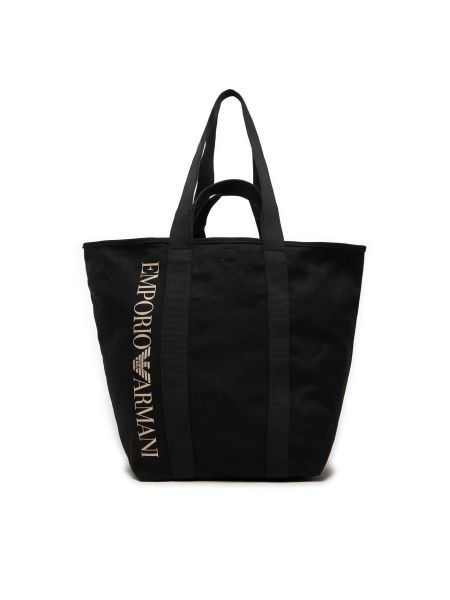Shopper handtasche Emporio Armani schwarz