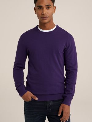 Megztinis We Fashion violetinė