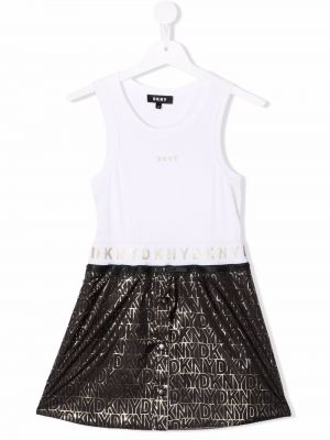 Dress for jenter Dkny Kids hvit