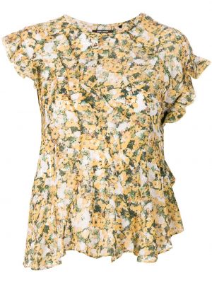 Blusa de flores con estampado Isabel Marant