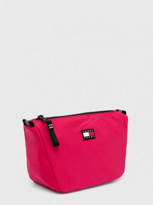 Kozmetična torbica Tommy Jeans roza