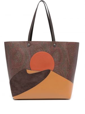 Nakupovalna torba s paisley potiskom iz žakarda Etro