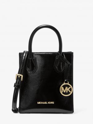 Лаковая мини сумочка Michael Kors черная