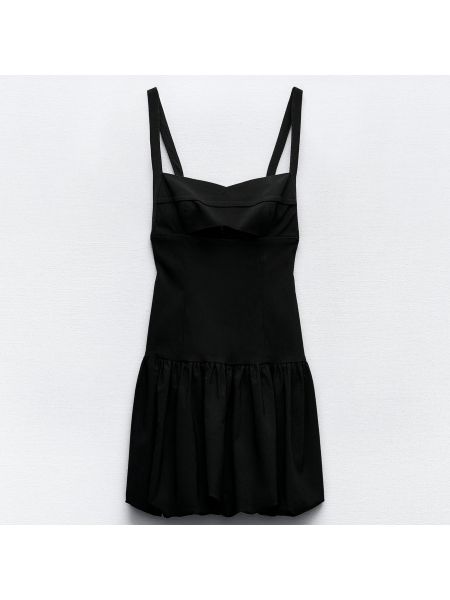 Пышное платье Zara черное