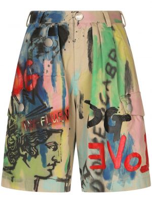 Pantaloncini con stampa Dolce & Gabbana