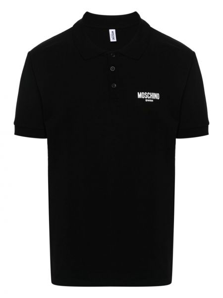 Polo krekls Moschino melns