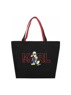 Shopper kabelka Karl Lagerfeld červená