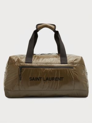 Черная нейлоновая спортивная сумка Saint Laurent