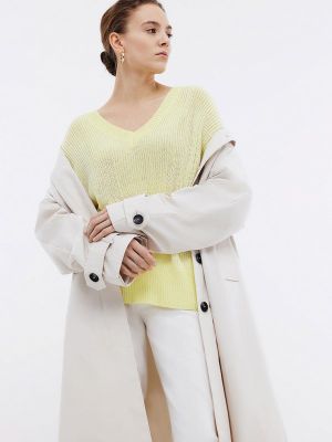 Пуловер Baon желтый
