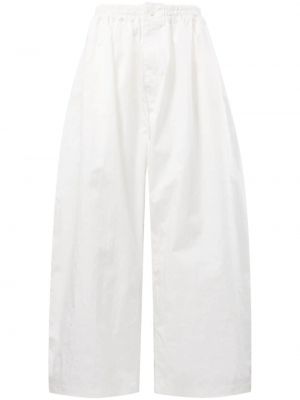Voľné teplákové nohavice Reebok Ltd biela