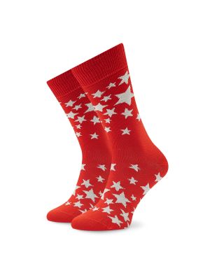 Térdzokni Happy Socks piros