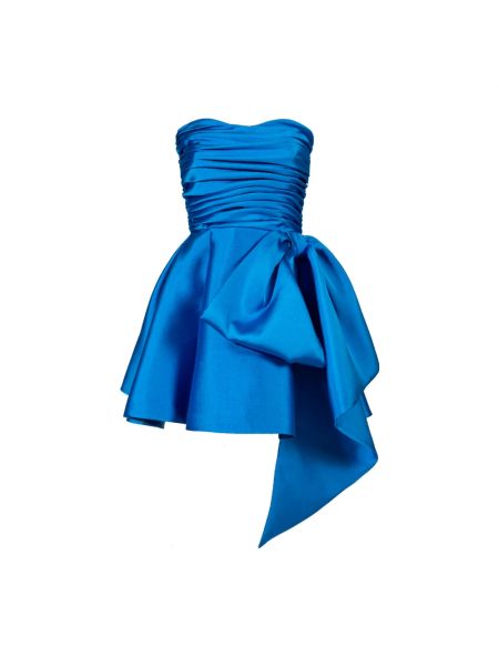 Sukienka mini Doris S niebieska