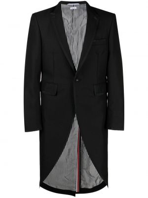 Παλτό με ψηλή μέση Thom Browne μαύρο