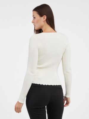 Sweter Vero Moda biały