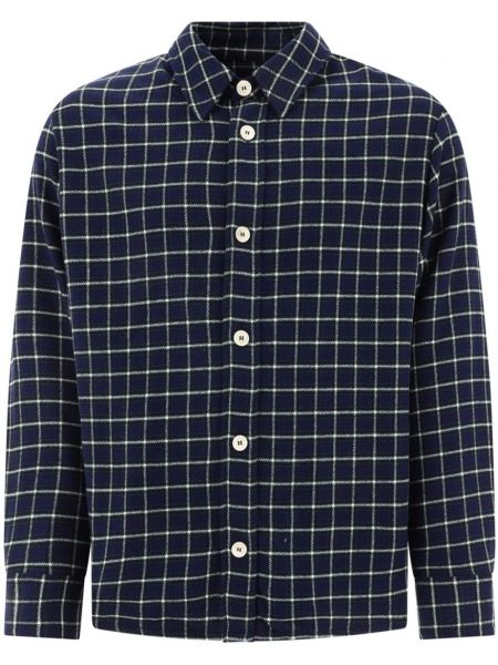 Chemise longue à carreaux A.p.c.