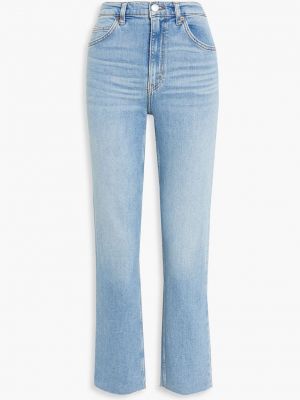 Прямые джинсы с высокой талией Re/done синие