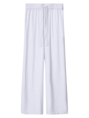 Широки панталони тип „марлен“ Adolfo Dominguez бяло