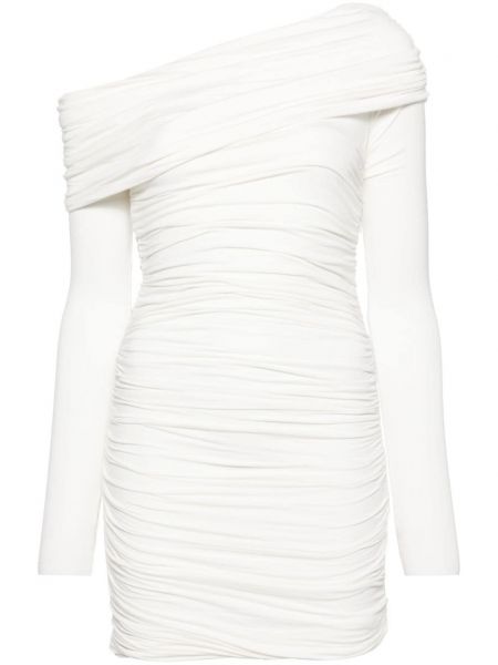 Φόρεμα από ζέρσεϋ Pnk λευκό