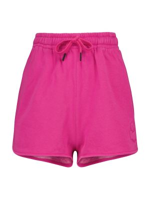 Pantalones cortos de algodón Marant Etoile rosa