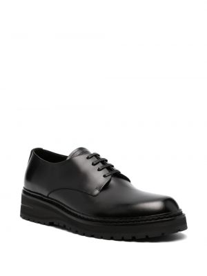 Iš natūralios odos derby batai Giorgio Armani juoda