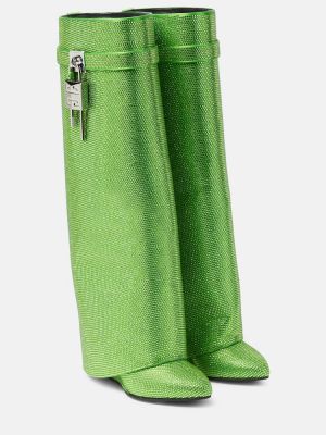 Gumijasti škornji Givenchy zelena