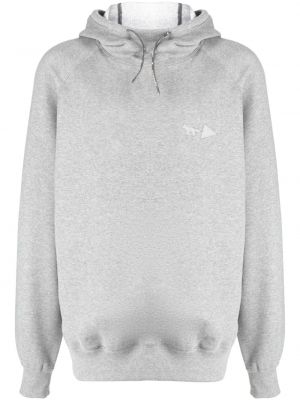 Hoodie Maison Kitsuné grå