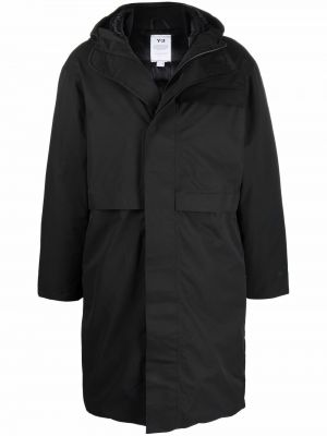 Parkas med huva Y-3 svart