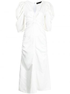 Vestido midi Proenza Schouler blanco