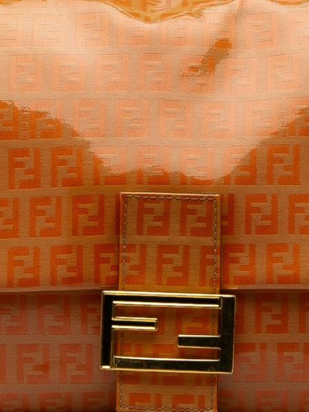 Tasche mit kristallen Fendi Pre-owned orange