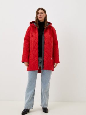Утепленная демисезонная куртка Wiko красная