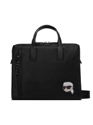 Nešiojamo kompiuterio krepšys Karl Lagerfeld juoda