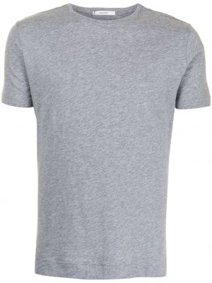 T-shirt con scollo tondo Adam Lippes grigio