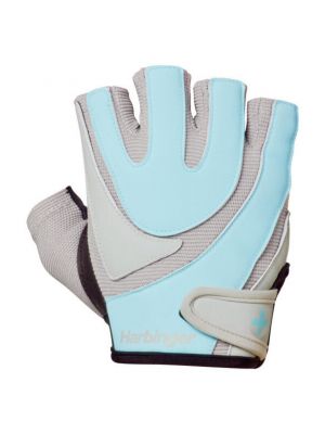 Женские перчатки Harbinger Training Grip, синий/синий/серый