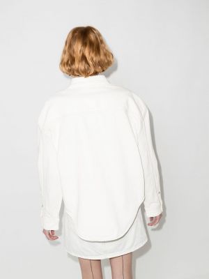 Džínová bunda Wardrobe.nyc bílá