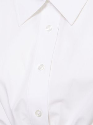 Bavlněná košile Alexander Wang bílá