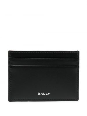 Usnjena denarnica s črtami Bally