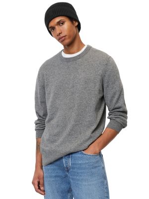 Меланжов пуловер Marc O'polo сиво