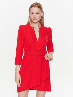 Коктейлна рокля Kontatto червено