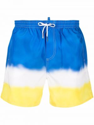 Gradient shorts Dsquared2 blå