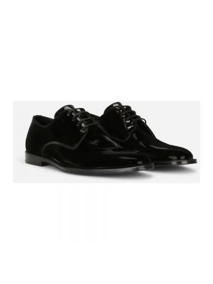 Zapatos oxford de charol Dolce&gabbana negro