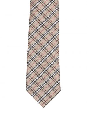 Corbata de tejido jacquard Burberry