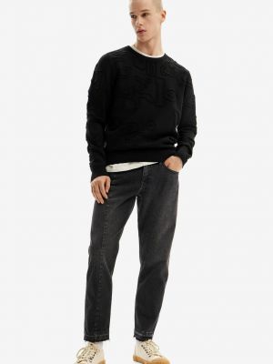 Пуловер Desigual черный