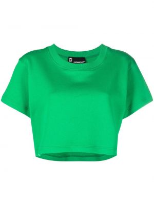 Koszulka bawełniana Styland zielona