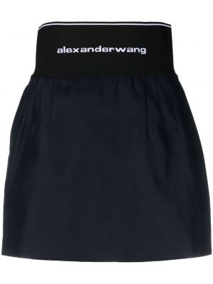 Trapez etek Alexander Wang mavi